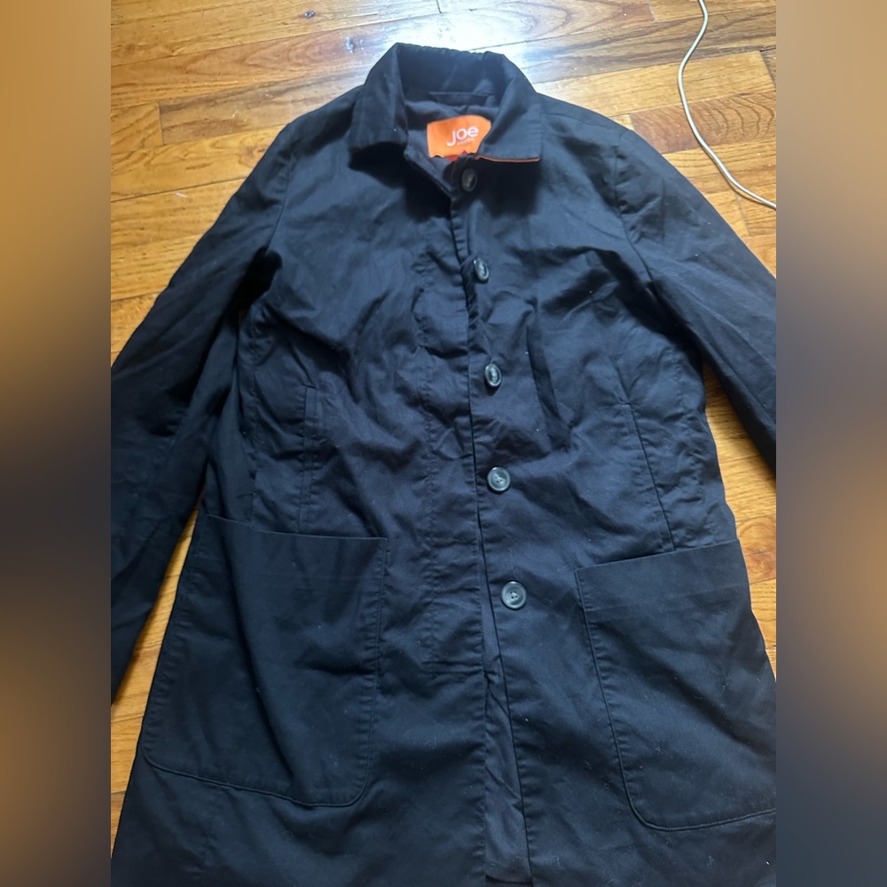Joe Fresh Navy Trench Coat